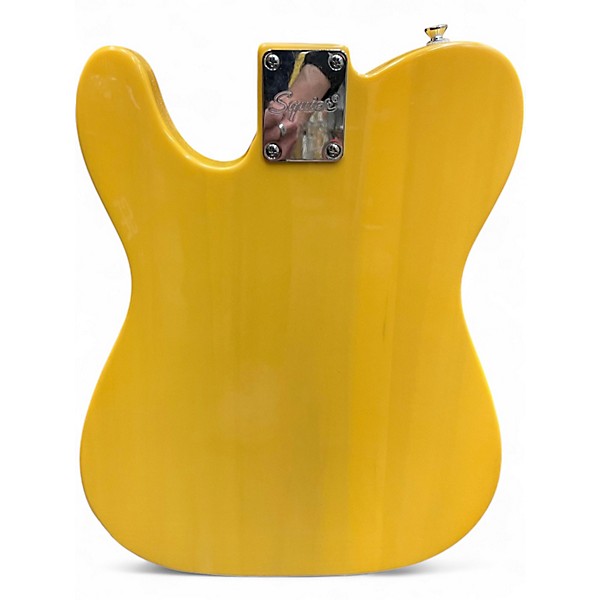 Used Squier Telecaster TV Yellow Solid Body Electric Guitar
