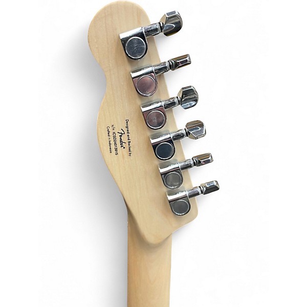 Used Squier Telecaster TV Yellow Solid Body Electric Guitar