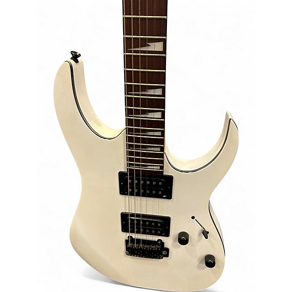 Used Ibanez GRG120EX White Solid Body Electric Guitar