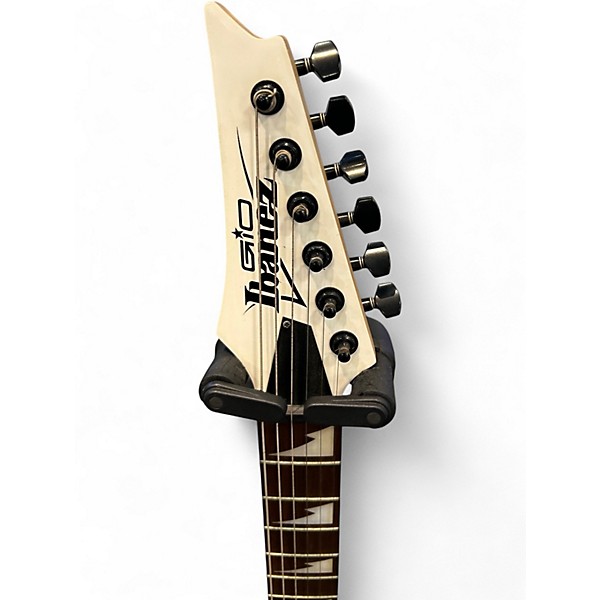 Used Ibanez GRG120EX White Solid Body Electric Guitar