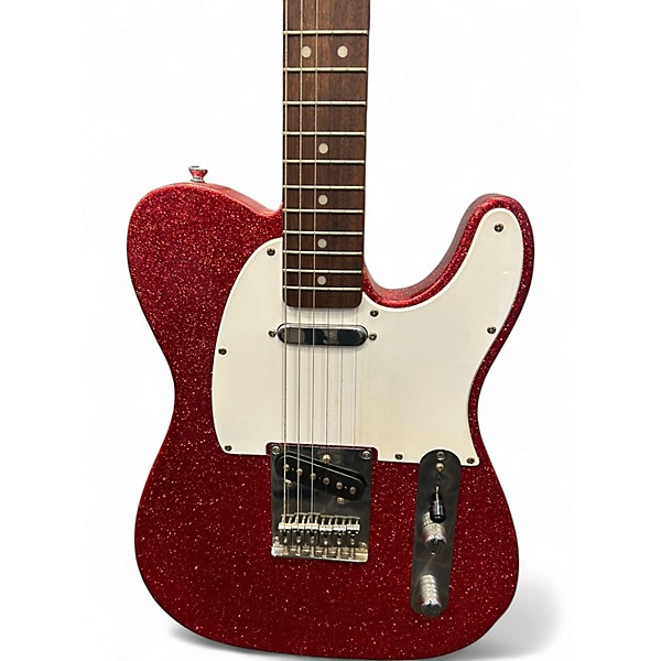 Used Squier FSR BULLET TELECASTER RED SPARKLE Solid Body Electric Guitar