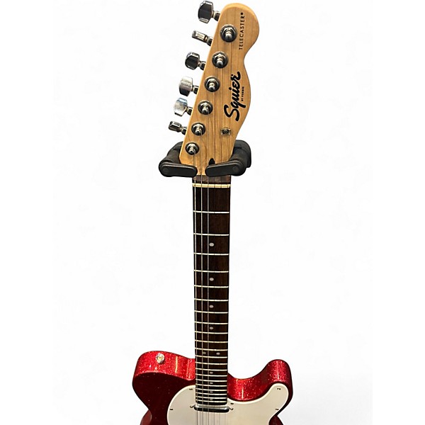 Used Squier FSR BULLET TELECASTER RED SPARKLE Solid Body Electric Guitar