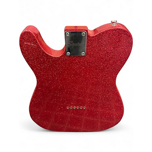 Used Squier FSR BULLET TELECASTER RED SPARKLE Solid Body Electric Guitar