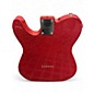 Used Squier FSR BULLET TELECASTER RED SPARKLE Solid Body Electric Guitar
