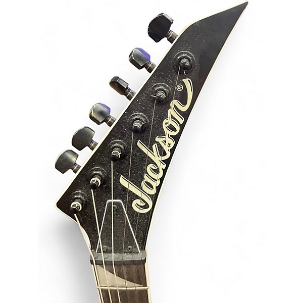 Used Jackson JS22 Dinky Satin Black Solid Body Electric Guitar