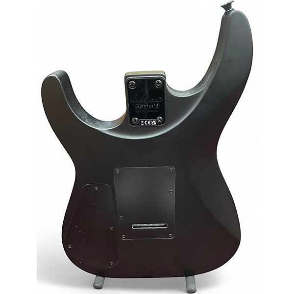 Used Jackson JS22 Dinky Satin Black Solid Body Electric Guitar