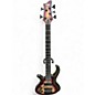 Used Schecter Guitar Research Riot 5 Left Handed AURORA BURST Electric Bass Guitar thumbnail