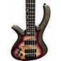 Used Schecter Guitar Research Riot 5 Left Handed AURORA BURST Electric Bass Guitar