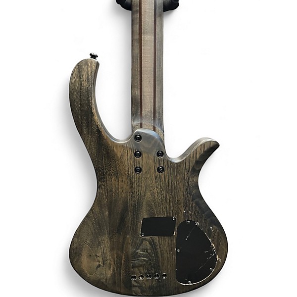 Used Schecter Guitar Research Riot 5 Left Handed AURORA BURST Electric Bass Guitar