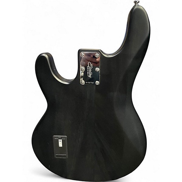 Used Sterling by Music Man STING RAY SUB SERIES Ebony Electric Bass Guitar