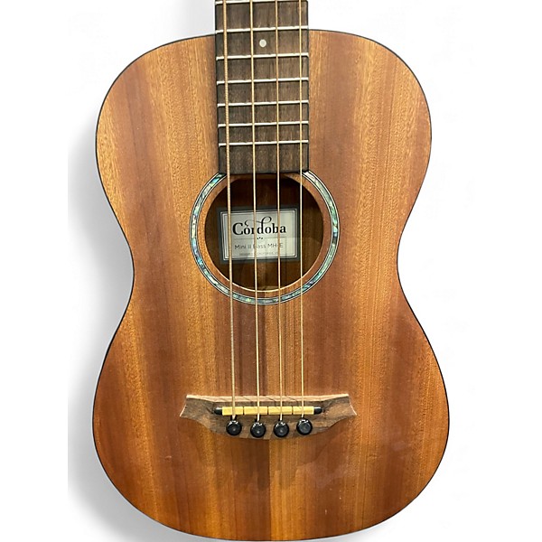 Used Cordoba MHE MINI BASS BROWN Acoustic Bass Guitar