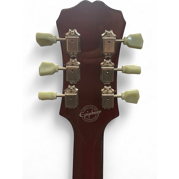 Used Epiphone Les Paul Studio red Solid Body Electric Guitar