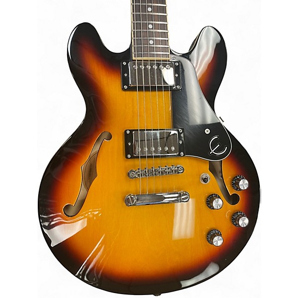 Used Epiphone Dot ES 339 Vintage Sunburst Hollow Body Electric Guitar