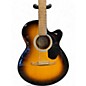 Used Fender FA135CE Concert 3 Color Sunburst Acoustic Electric Guitar