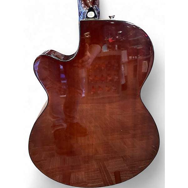 Used Fender FA135CE Concert 3 Color Sunburst Acoustic Electric Guitar