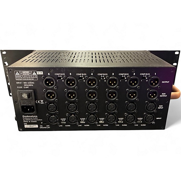 Used Fredenstein Professional Audio Bento 6S Rack Equipment