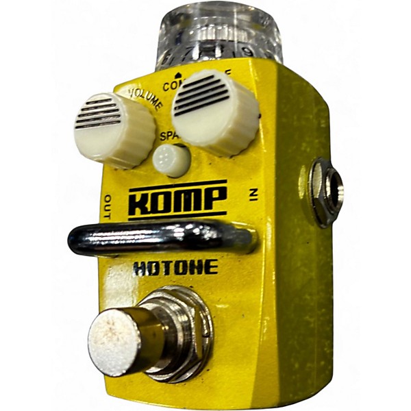 Used Hotone Effects Komp Opto Compressor Skyline Series Effect Pedal