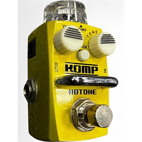 Used Hotone Effects Komp Opto Compressor Skyline Series Effect Pedal