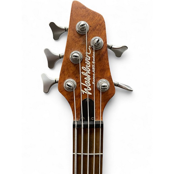 Used Washburn FORCE ABT SERIES Natural Electric Bass Guitar