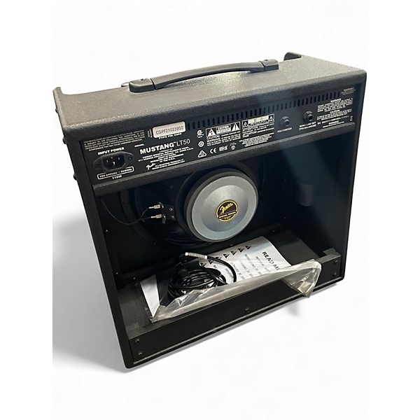 Used Fender Mustang LT50 50W 1x12 Guitar Combo Amp