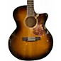 Used Guild f 2512 CE DELUXE 2 Color Sunburst 12 String Acoustic Guitar