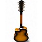 Used Guild f 2512 CE DELUXE 2 Color Sunburst 12 String Acoustic Guitar