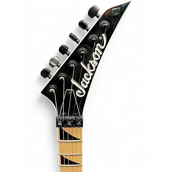 Used Jackson JS34Q Dinky Trans Red Solid Body Electric Guitar