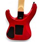 Used Jackson JS34Q Dinky Trans Red Solid Body Electric Guitar