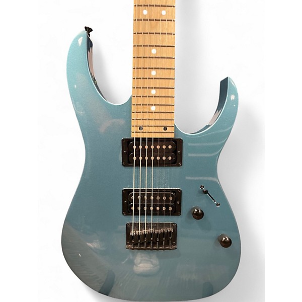 Used Ibanez GRG7221M Blue Solid Body Electric Guitar