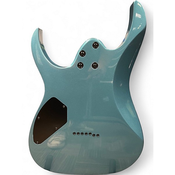 Used Ibanez GRG7221M Blue Solid Body Electric Guitar