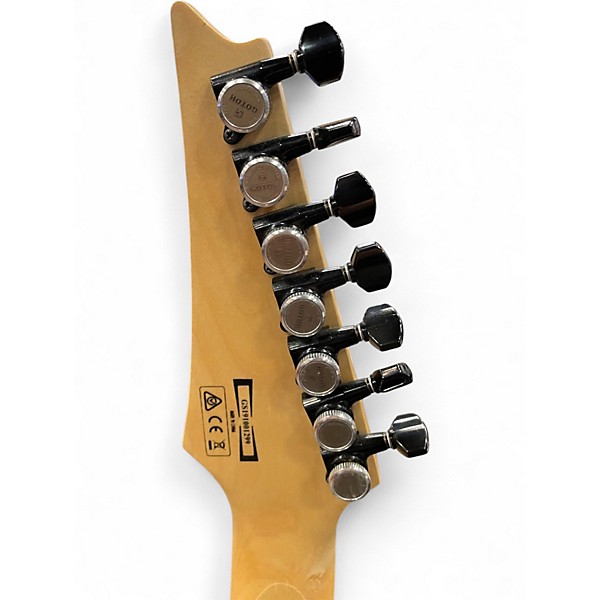 Used Ibanez GRG7221M Blue Solid Body Electric Guitar