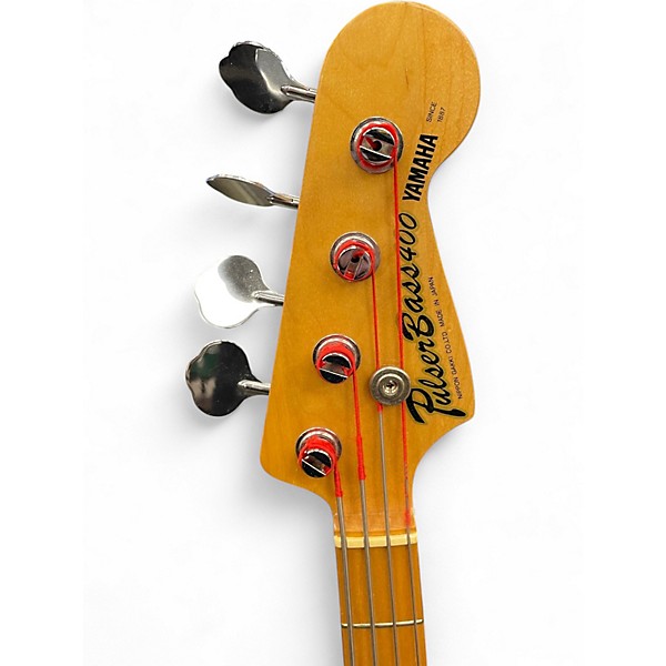 Used Yamaha Pulser Bass 400 Natural Electric Bass Guitar