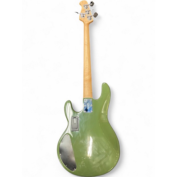 Used Ernie Ball Music Man RAY4HH Olive Electric Bass Guitar