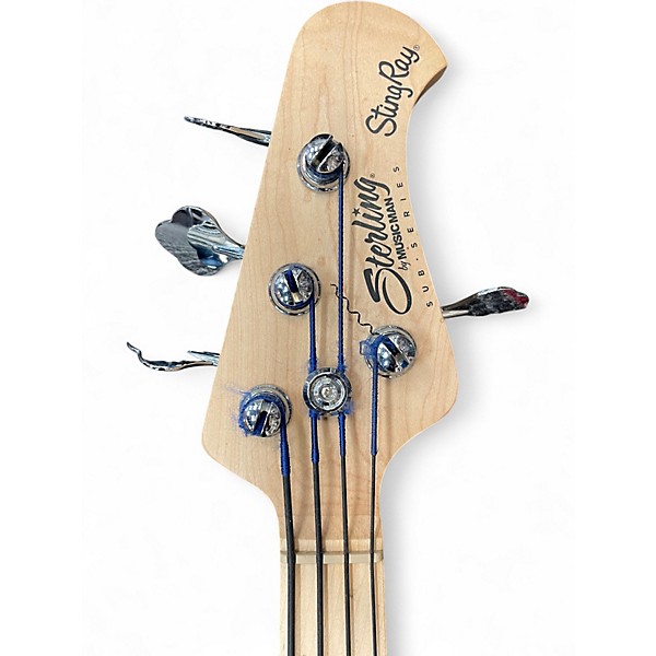 Used Ernie Ball Music Man RAY4HH Olive Electric Bass Guitar