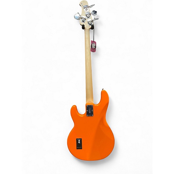 Used Sterling by Music Man Mike Herrera Artist Series StingRay Orange Creamsicle Electric Bass Guitar