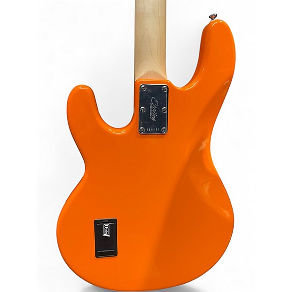 Used Sterling by Music Man Mike Herrera Artist Series StingRay Orange Creamsicle Electric Bass Guitar