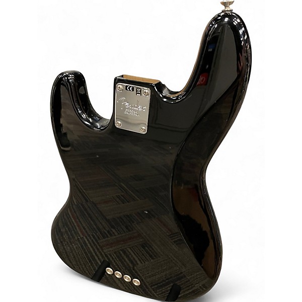 Used Fender American Professional Jazz Bass Black Electric Bass Guitar