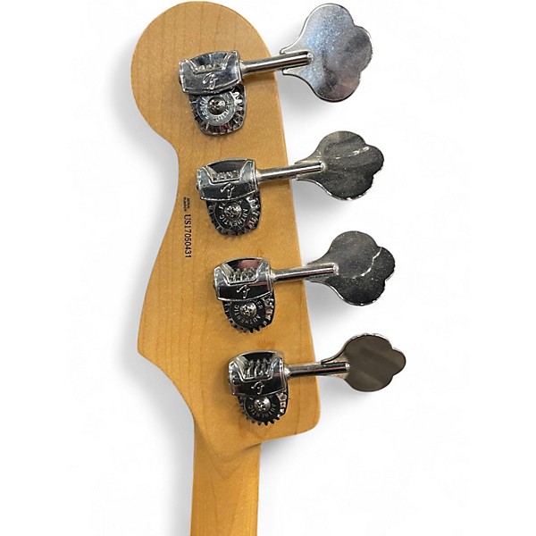 Used Fender American Professional Jazz Bass Black Electric Bass Guitar