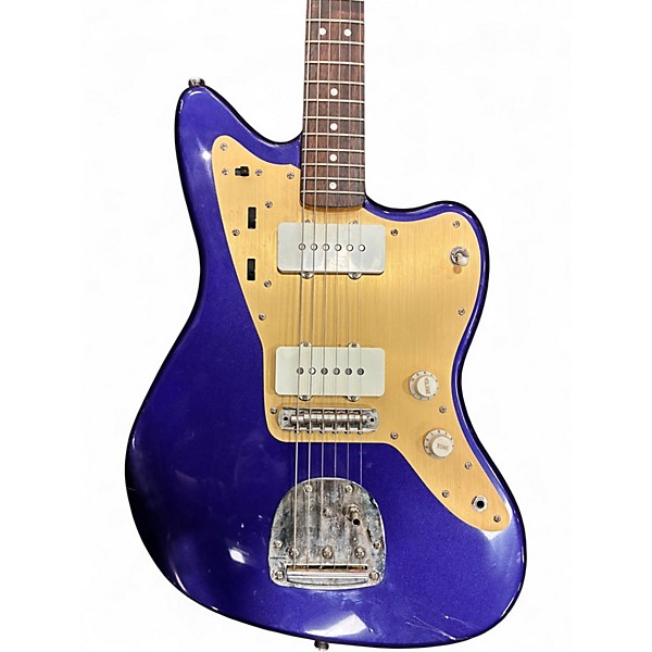 Used 2022 Squier FSR Classic Vibe 60's Jazzmaster Purple Metallic Solid Body Electric Guitar