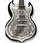 Used Wylde Audio Barbarian METAL PLATE Solid Body Electric Guitar
