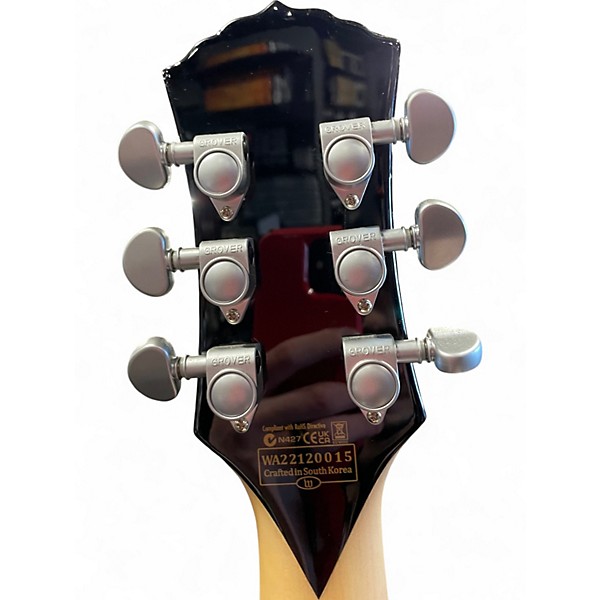 Used Wylde Audio Barbarian METAL PLATE Solid Body Electric Guitar