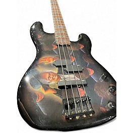 Used ESP LTD FB-ATL Frank Bello Among the Living Custom Graphic Electric Bass Guitar