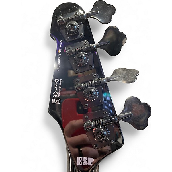 Used ESP LTD FB-ATL Frank Bello Among the Living Custom Graphic Electric Bass Guitar