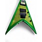 Used Jackson SCOTT IAN V SLIME BURST Solid Body Electric Guitar