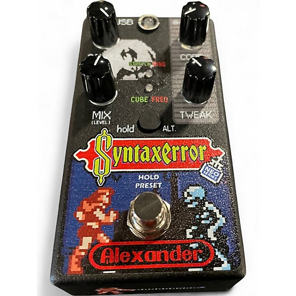 Used Alexander SYNTAX ERROR 2010S GRAPHIC Effect Pedal