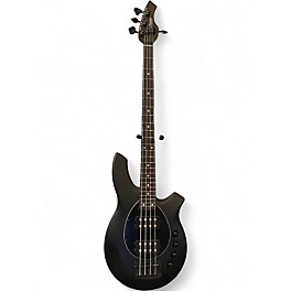 Used Sterling by Music Man Bongo Stealth Black Electric Bass Guitar