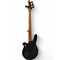 Used Sterling by Music Man Bongo Stealth Black Electric Bass Guitar