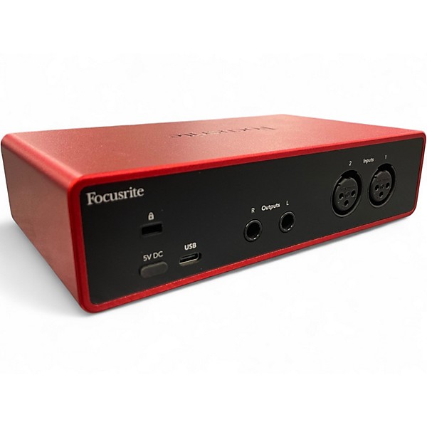 Used Focusrite Scarlett 2i2 Audio Interface