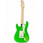 Used Squier Standard Stratocaster Apple Green Solid Body Electric Guitar