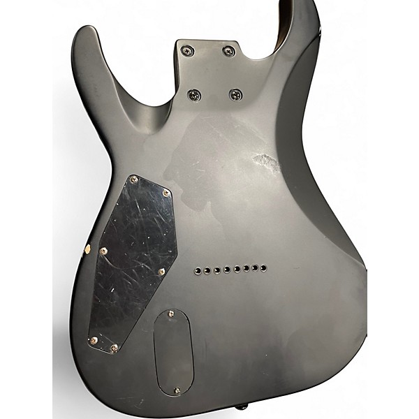 Used ESP Ltd h338 8 string Black Solid Body Electric Guitar